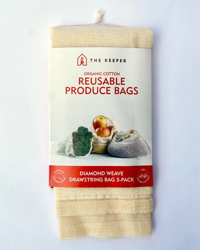 Diamond Produce Bags 3pk