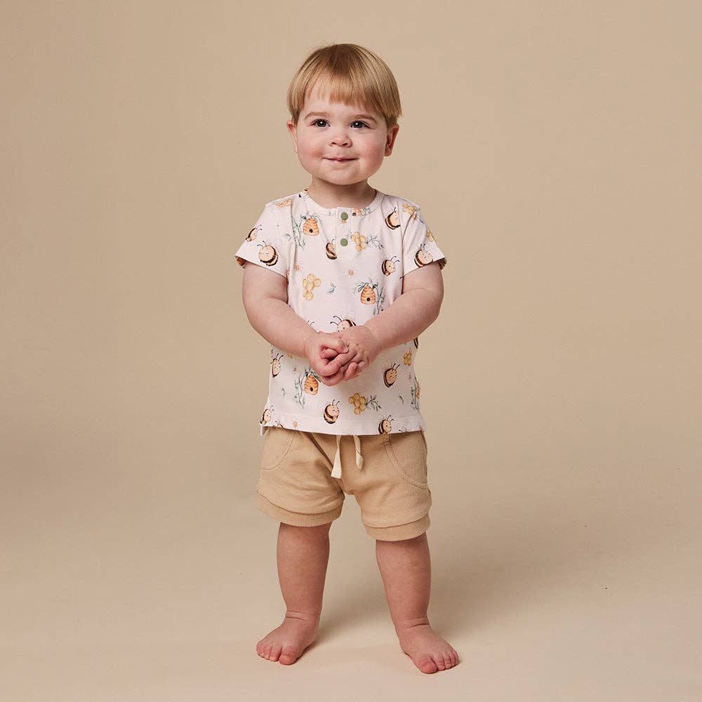 Top - Short Sleeve Bumblebees