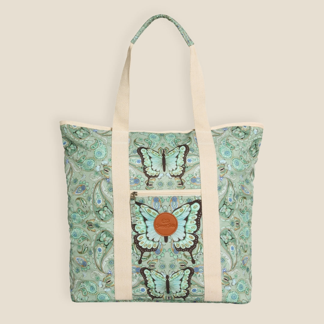 SomerSide Beach Tote – Butterfly