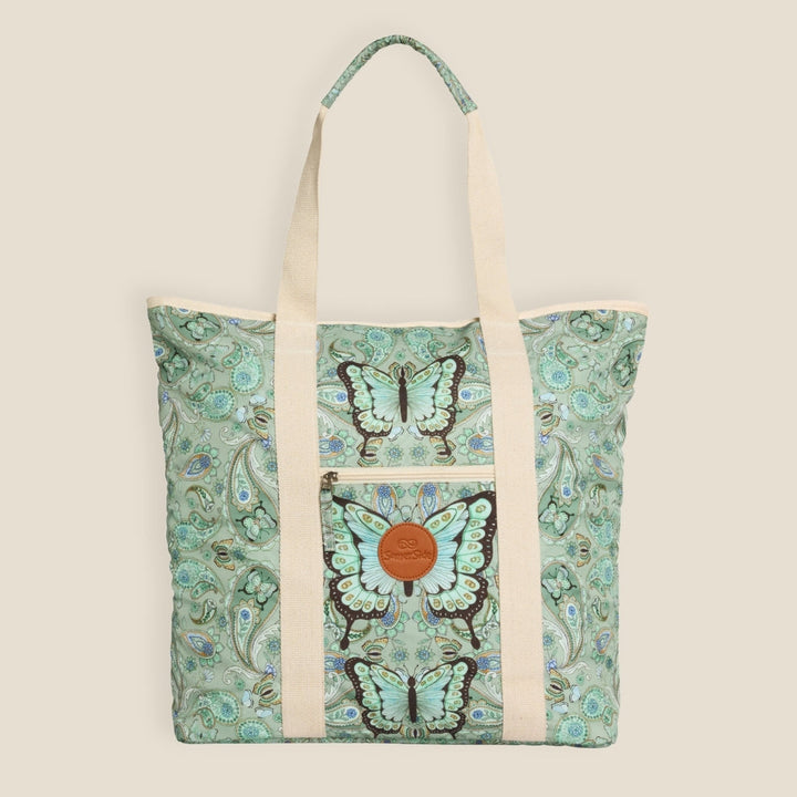 SomerSide Beach Tote – Butterfly