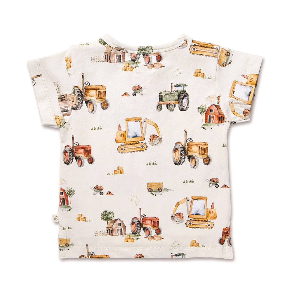 Top - Short Sleeve - Diggers & Tractors