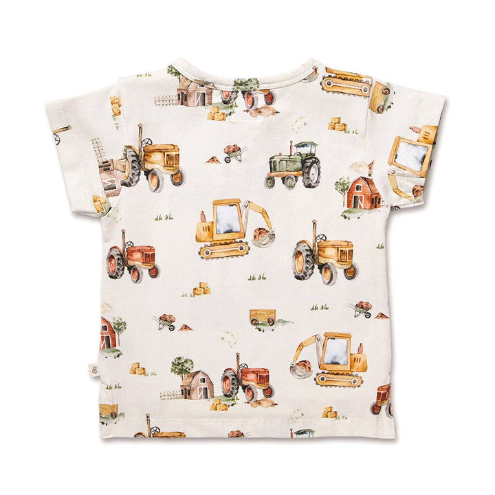 Top - Short Sleeve - Diggers & Tractors