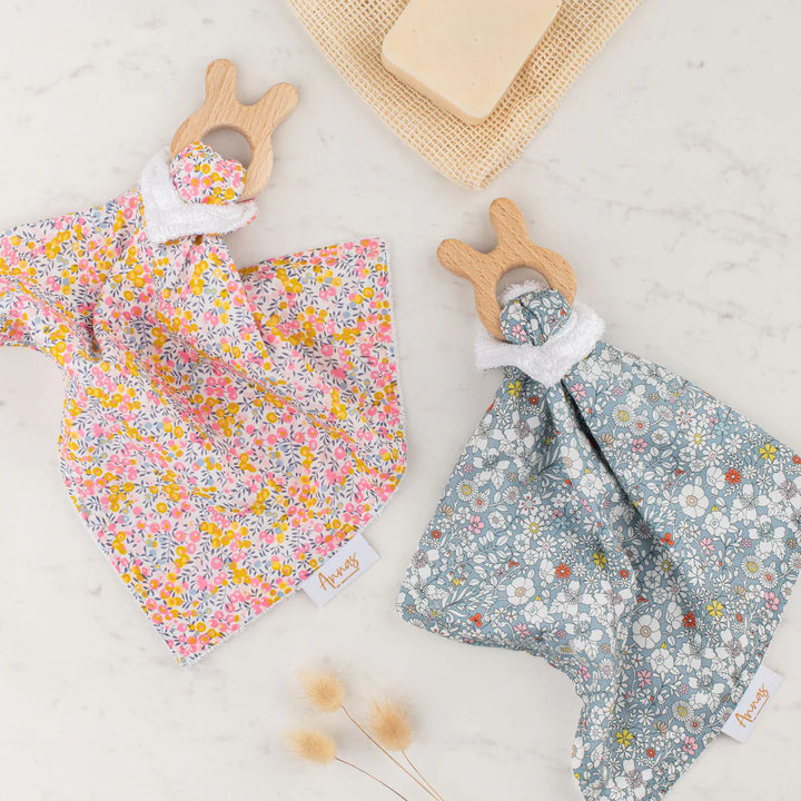 Cotton Liberty Print Comforter/Teether