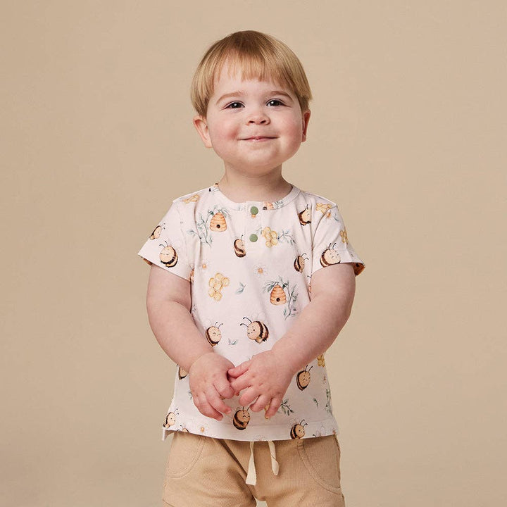 Top - Short Sleeve Bumblebees
