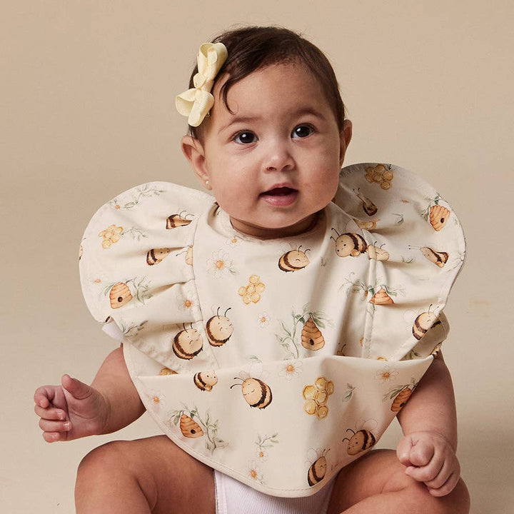 Bib - Snuggle Frilly - Bumblebees
