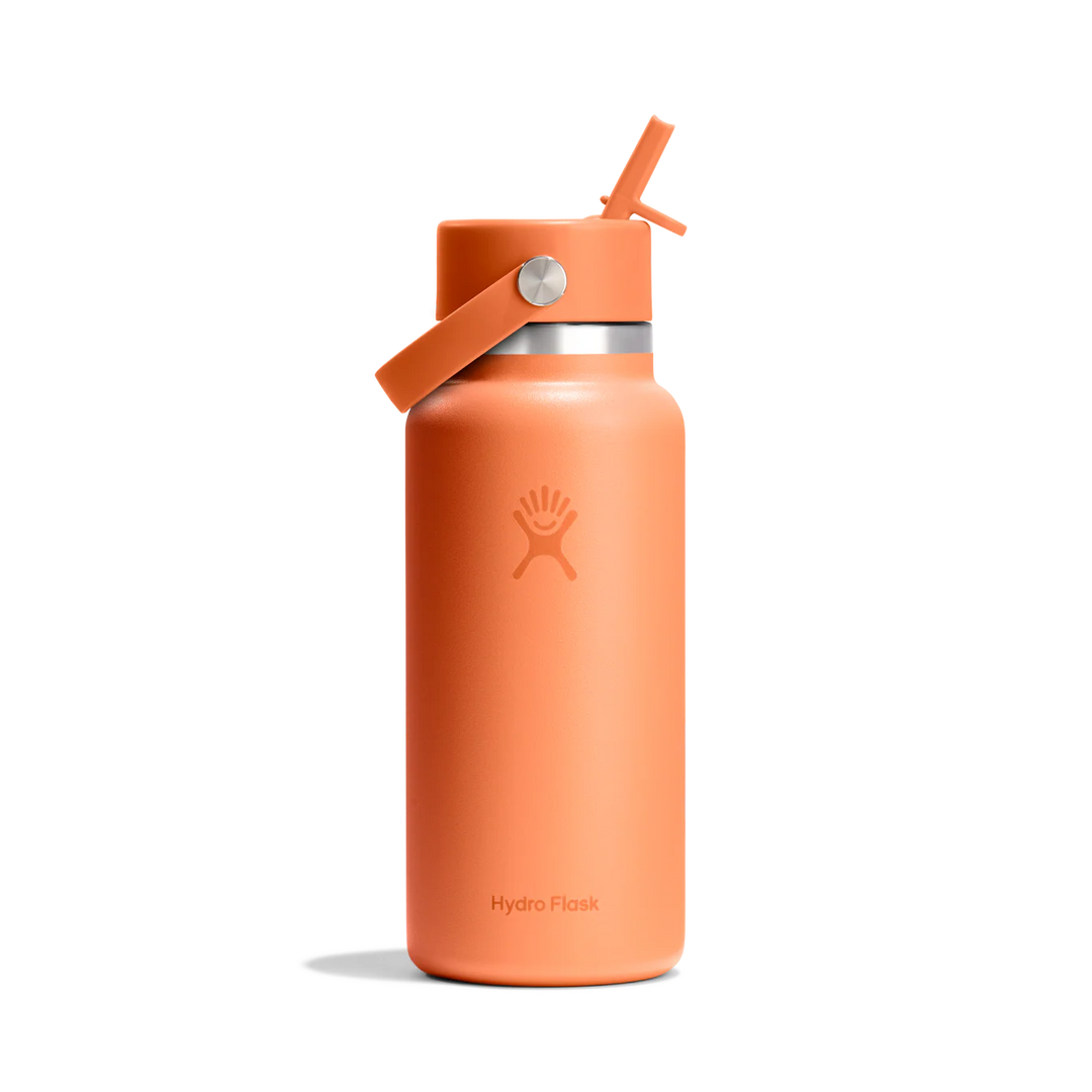 32oz Wide Mouth Flex Straw Cap