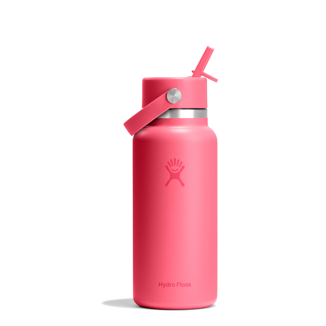 32oz Wide Mouth Flex Straw Cap
