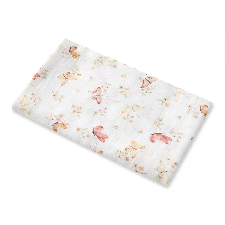 Muslin Wrap - Organic Cotton Butterfly