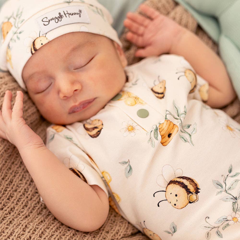 Bodysuit - Short Sleeve Bumblebees