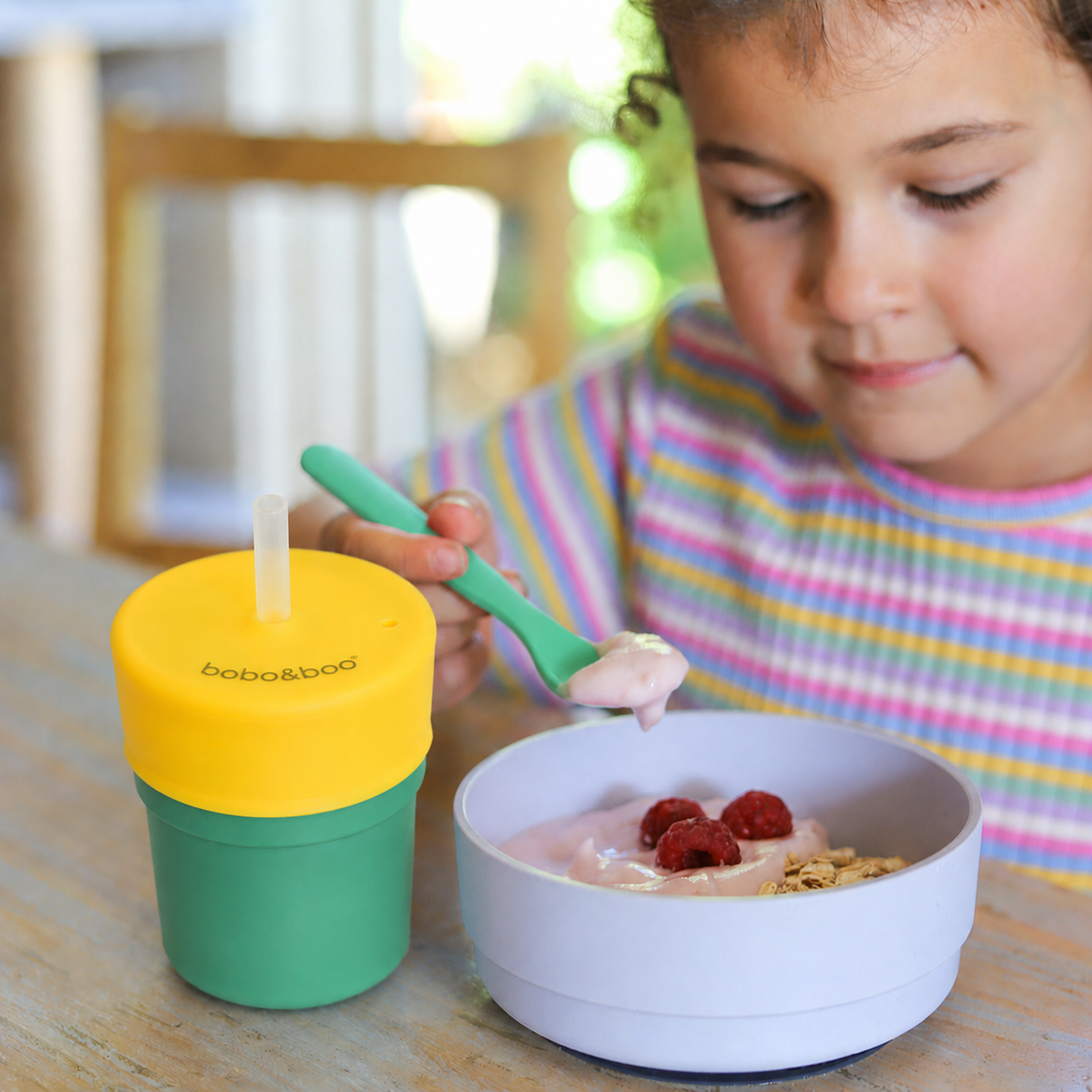 Universal Silicone Cup Lid - Straw Yellow