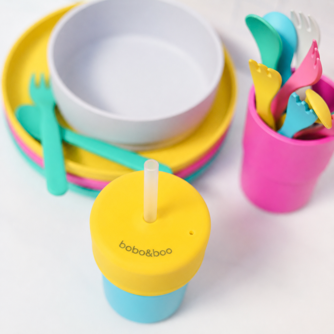 Universal Silicone Cup Lid - Straw Yellow