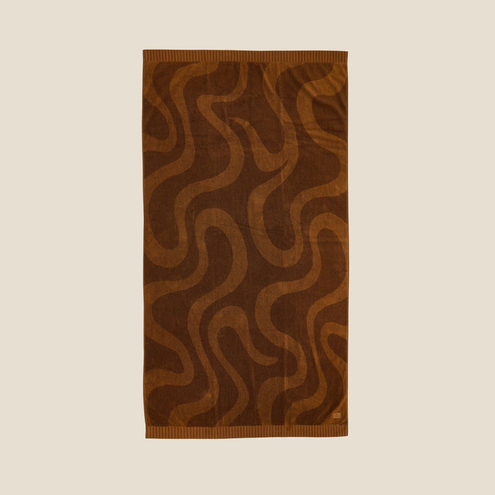 SomerSide Cotton Beach Towel – Sundown