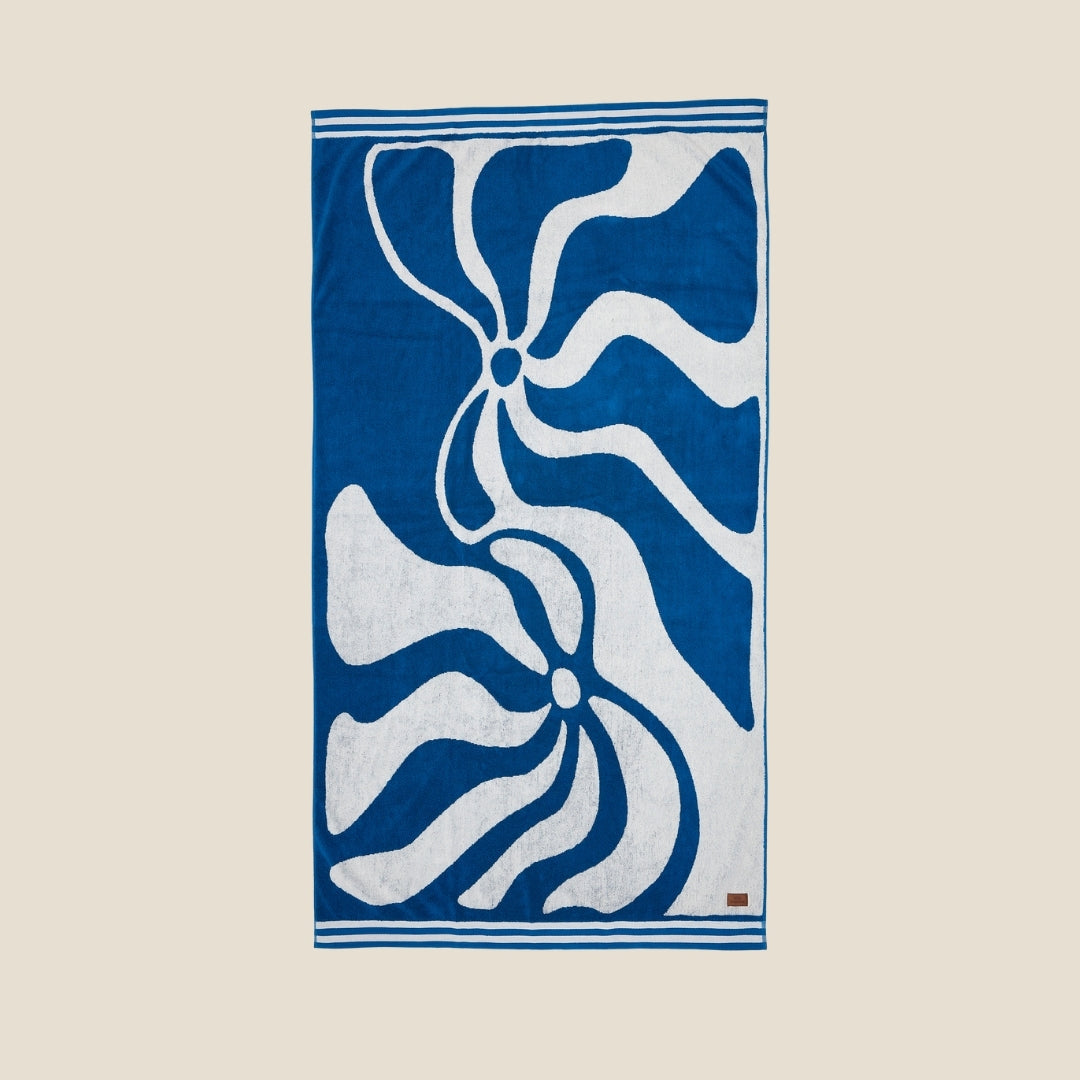 SomerSide Cotton Beach Towel – Drift