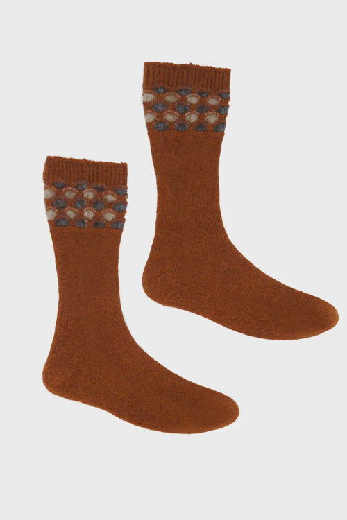 Wave Trim Socks