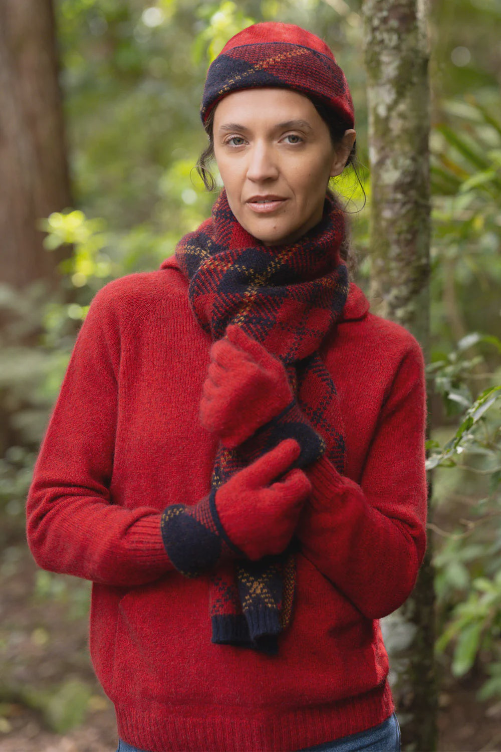 Tartan Beanie