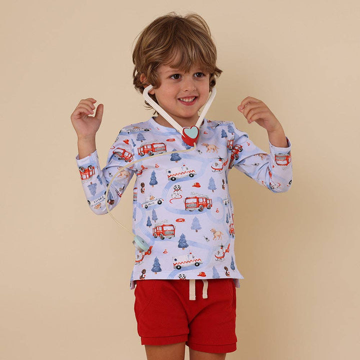 Top - Long Sleeve - To The Rescue