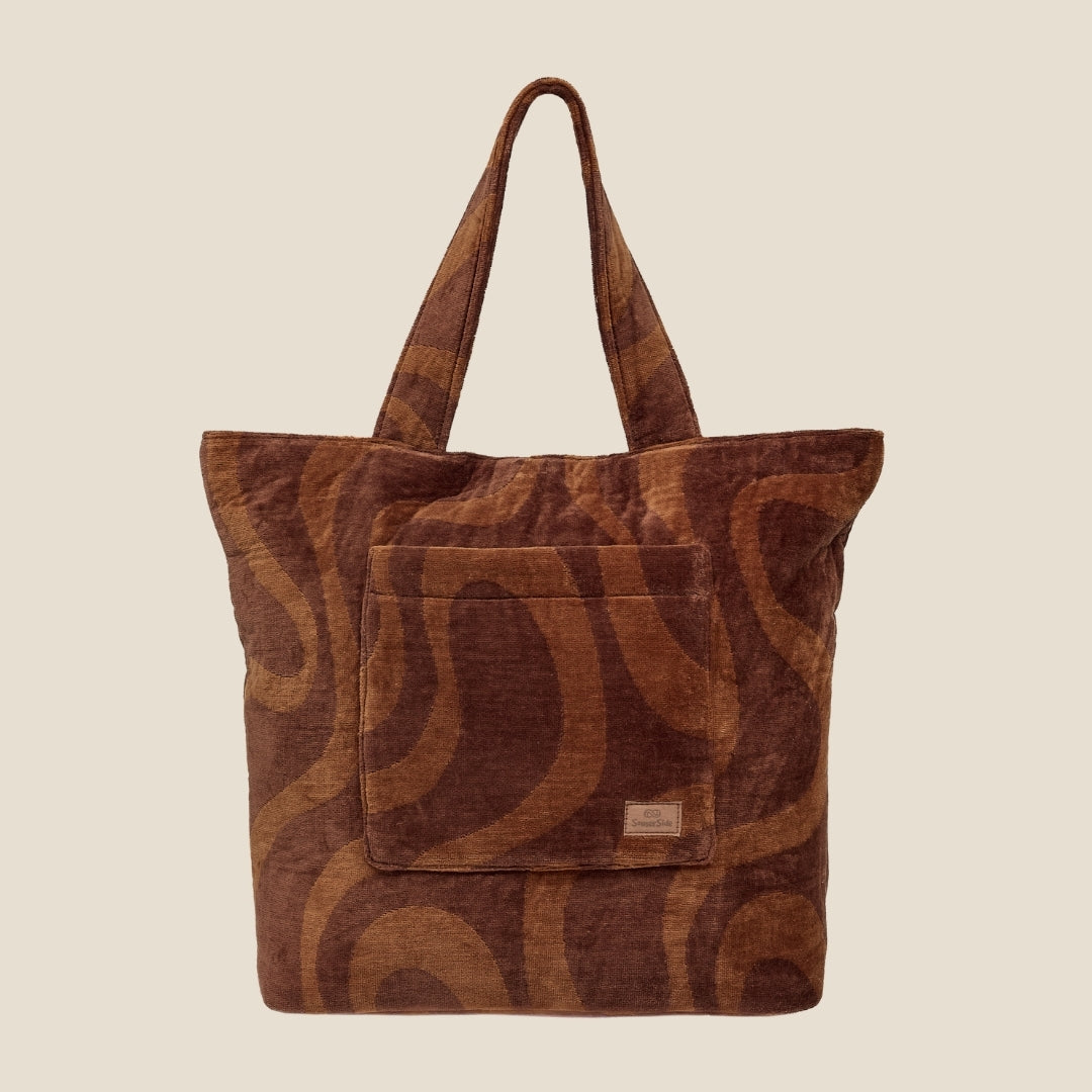 SomerSide Towelling Beach Bag – Sundown