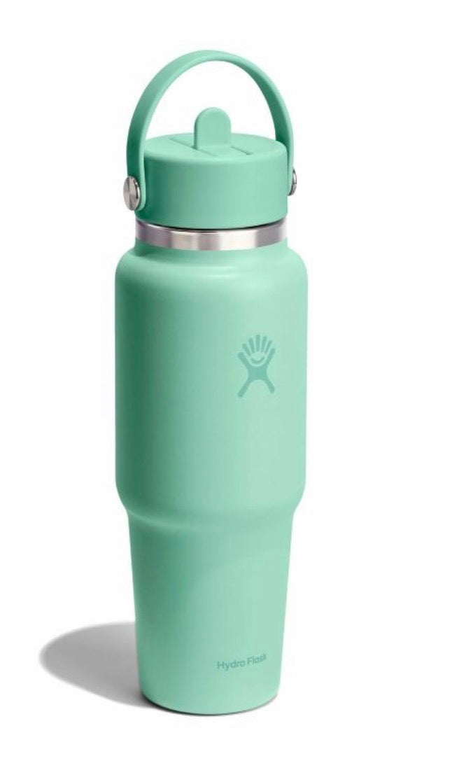 32oz Wide Mouth Straw Travel Bottle