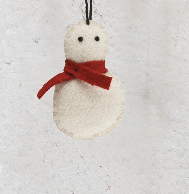 Felt Snowman