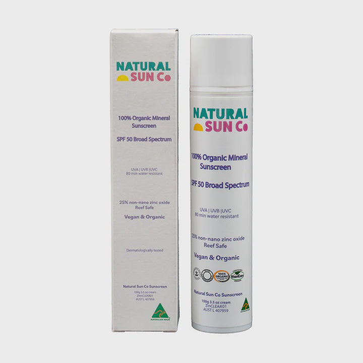 Organic Mineral Sunscreen