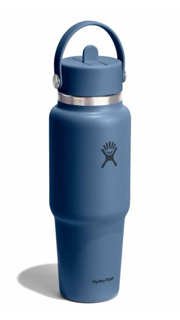 32oz Wide Mouth Straw Travel Bottle