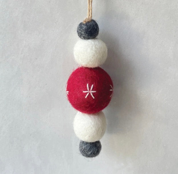 Felt Droplet Ball