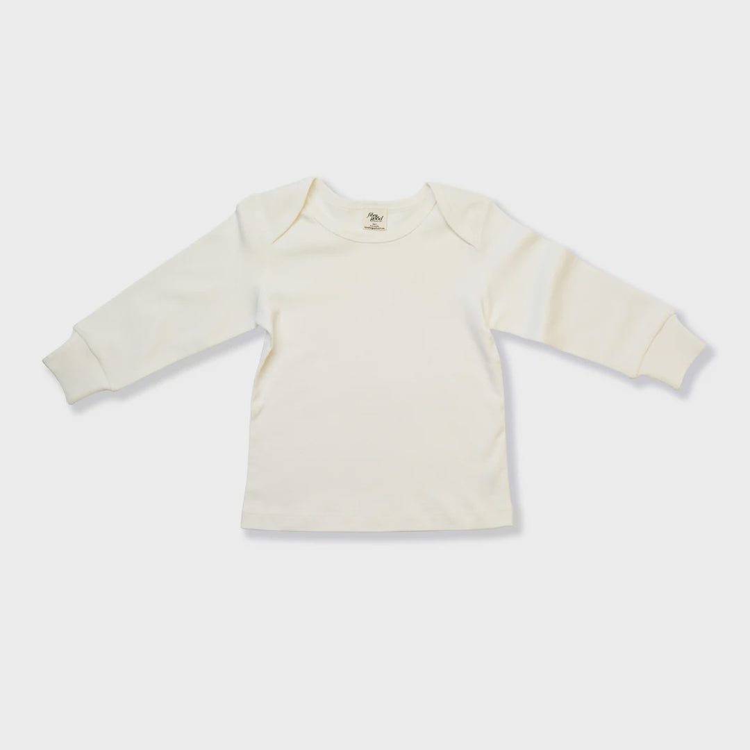 Tee-Shirt - Long Sleeve Baby White 0