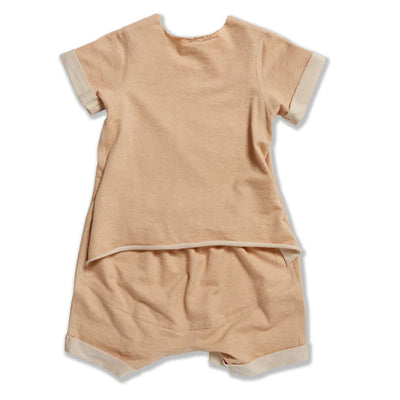Baby Short Sleeve Rompeezi - Organic Cotton