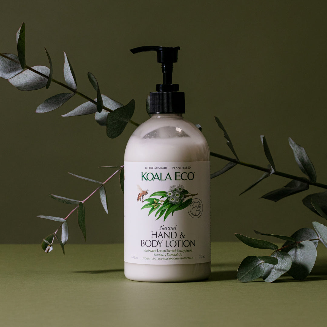 Hand & Body Lotion – Lemon Scented Eucalyptus & Rosemary