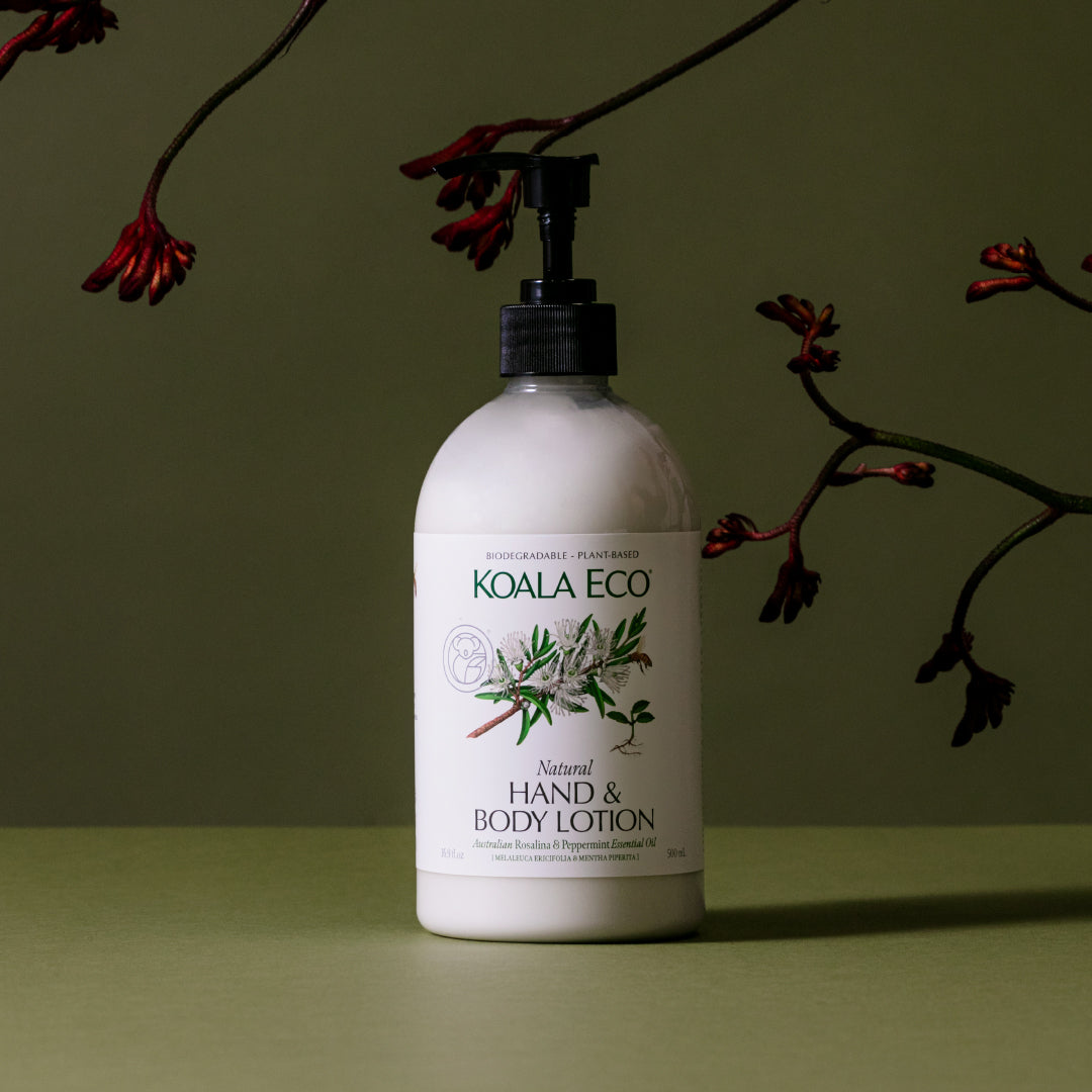 Hand & Body Lotion – Rosalina & Peppermint