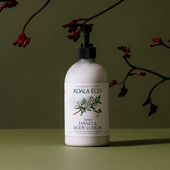 Hand & Body Lotion – Rosalina & Peppermint