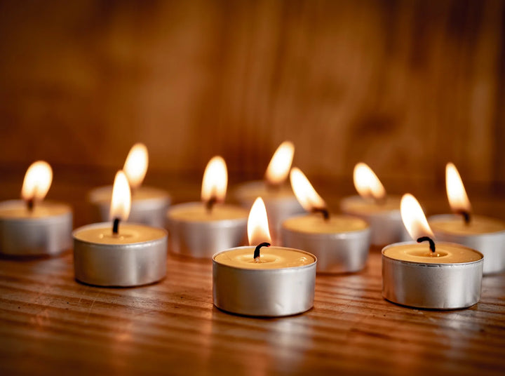 Beeswax Tealight Candles – 30 Pack