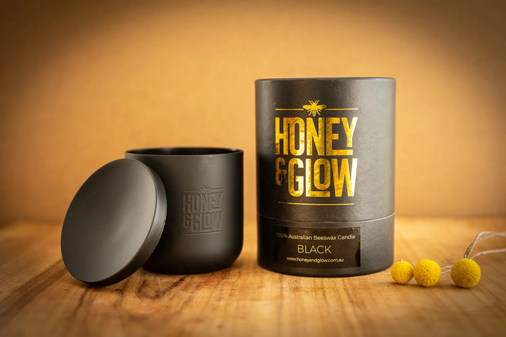 Beeswax Candle – Metallic