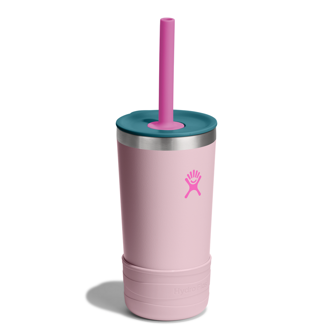12oz Kids Tumbler - Blossom Pink