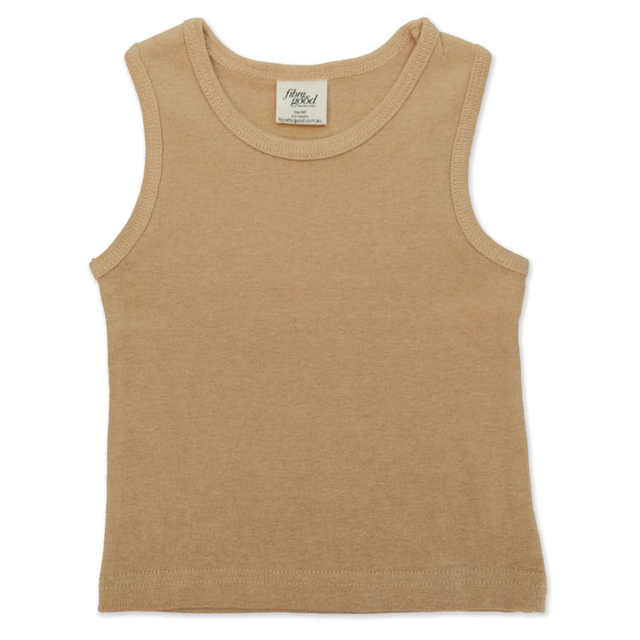 Baby/Toddler Singlet - Organic Cotton