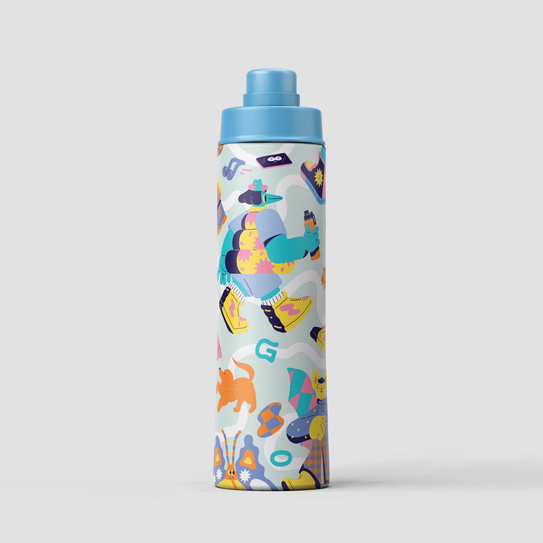 660ml Move Drink Bottle - Ceramic Brolga