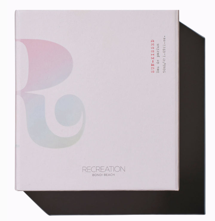 Recreation Beauty Sun-Kissed eau de parfum packaging