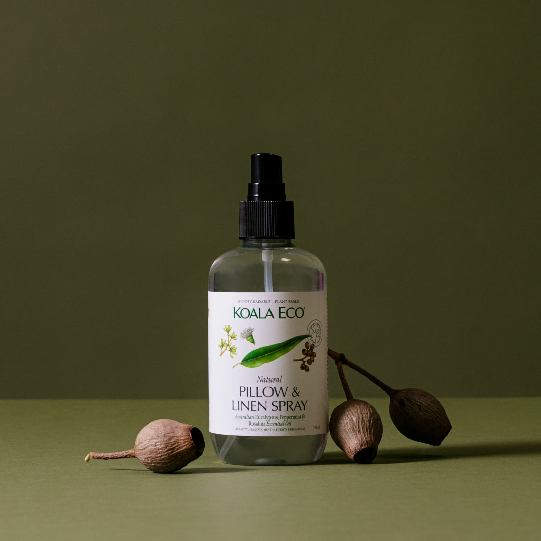 Pillow & Linen Spray - Eucalyptus, Peppermint & Rosalina