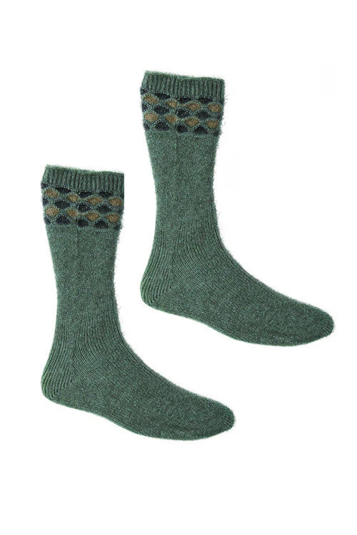 Wave Trim Socks