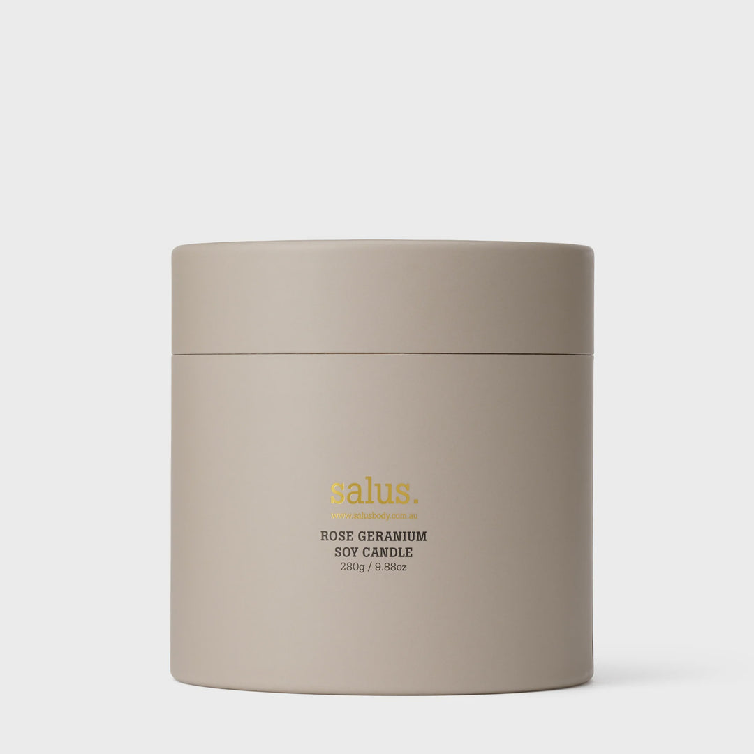 Rose Geranium Soy Candle