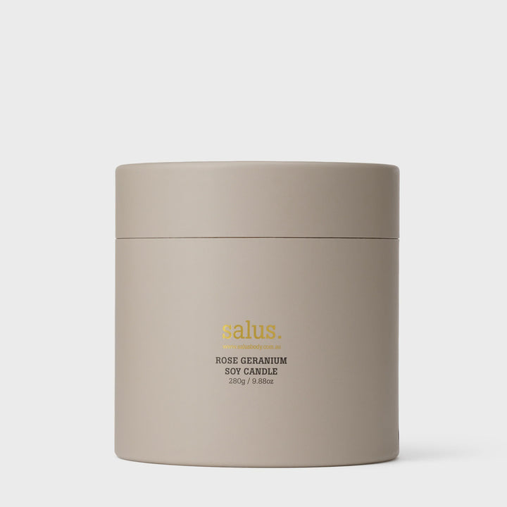 Rose Geranium Soy Candle