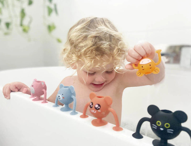 Silicone Bath Toys 12 Pack