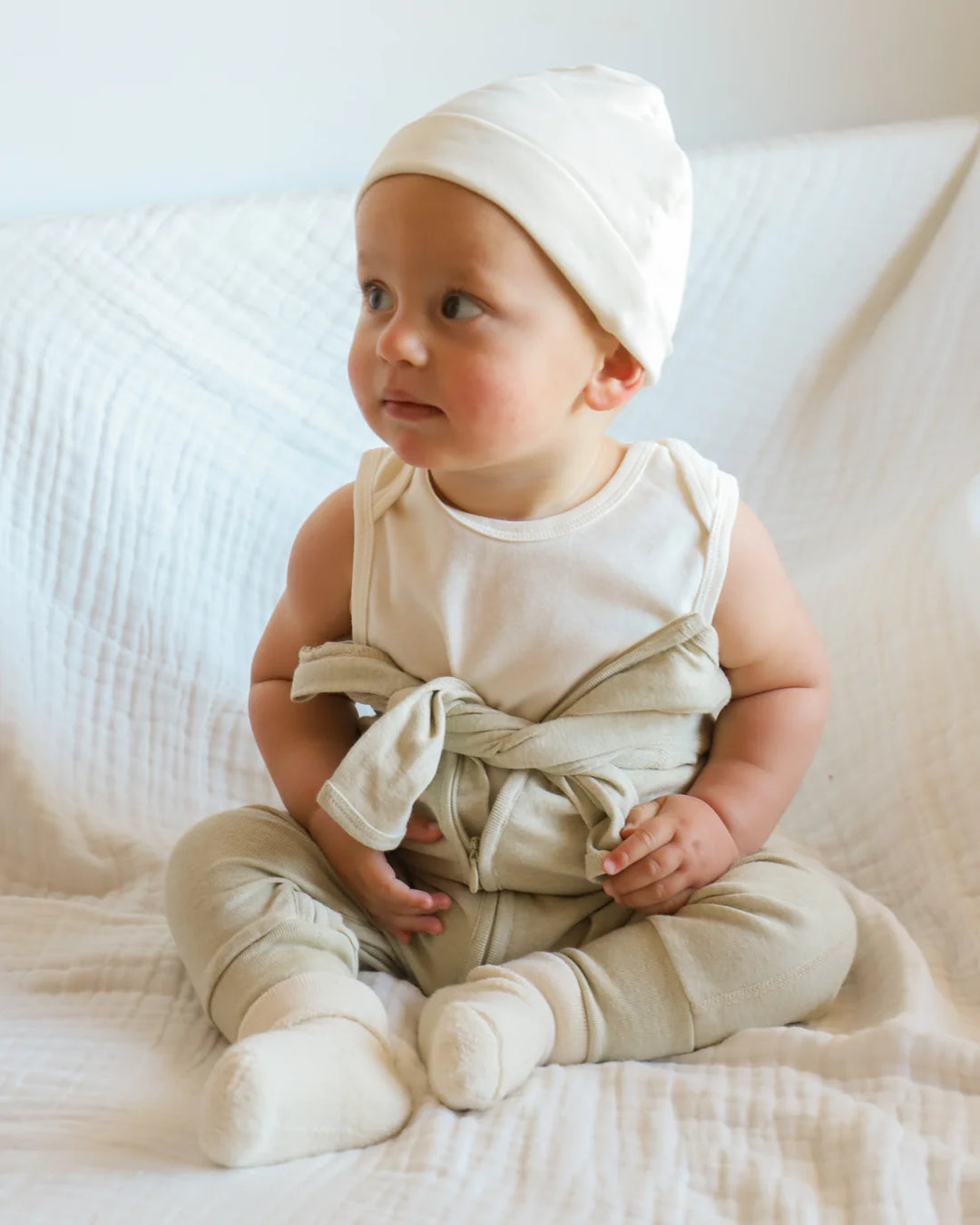 Sleeveless Body Suit Baby/Toddler - Organic Cotton