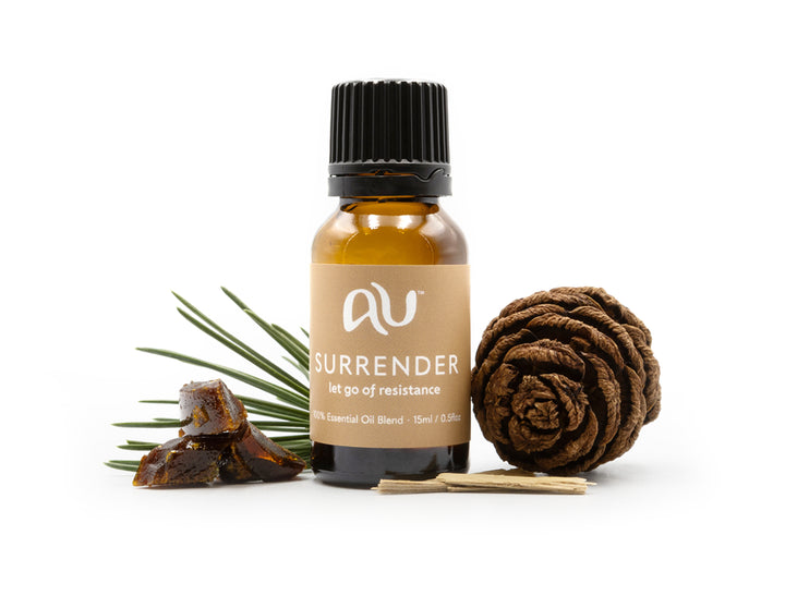 Abundance Unlimited surrender essential oil blend 15ml with botanical ingredients