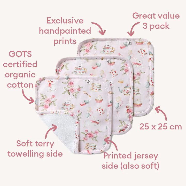 Wash Cloths - 3 Pk