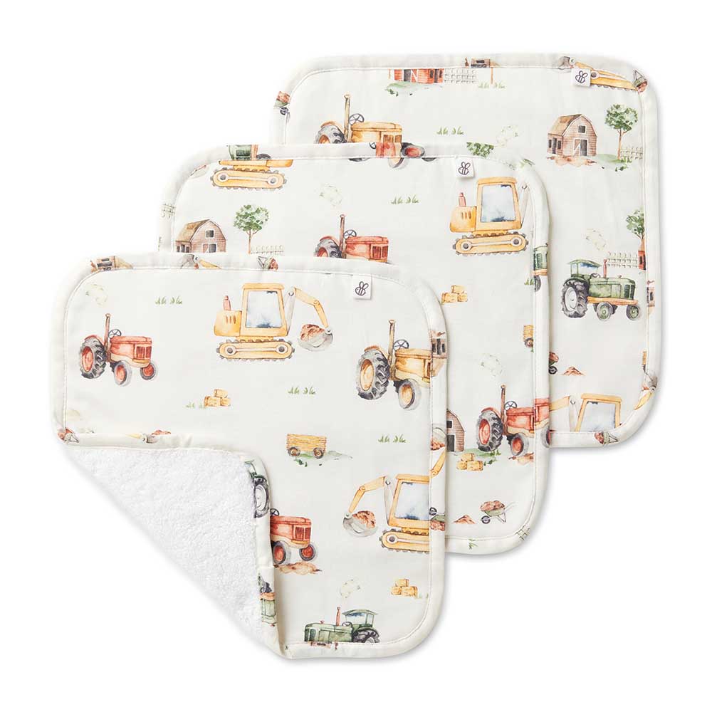 Wash Cloths - 3 Pk