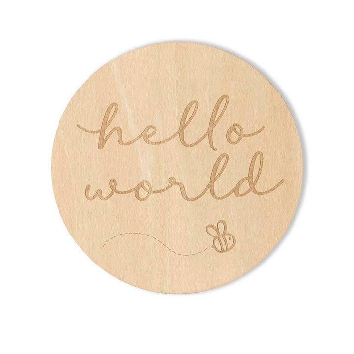 Milestone Cards - Busy Bee Wooden
