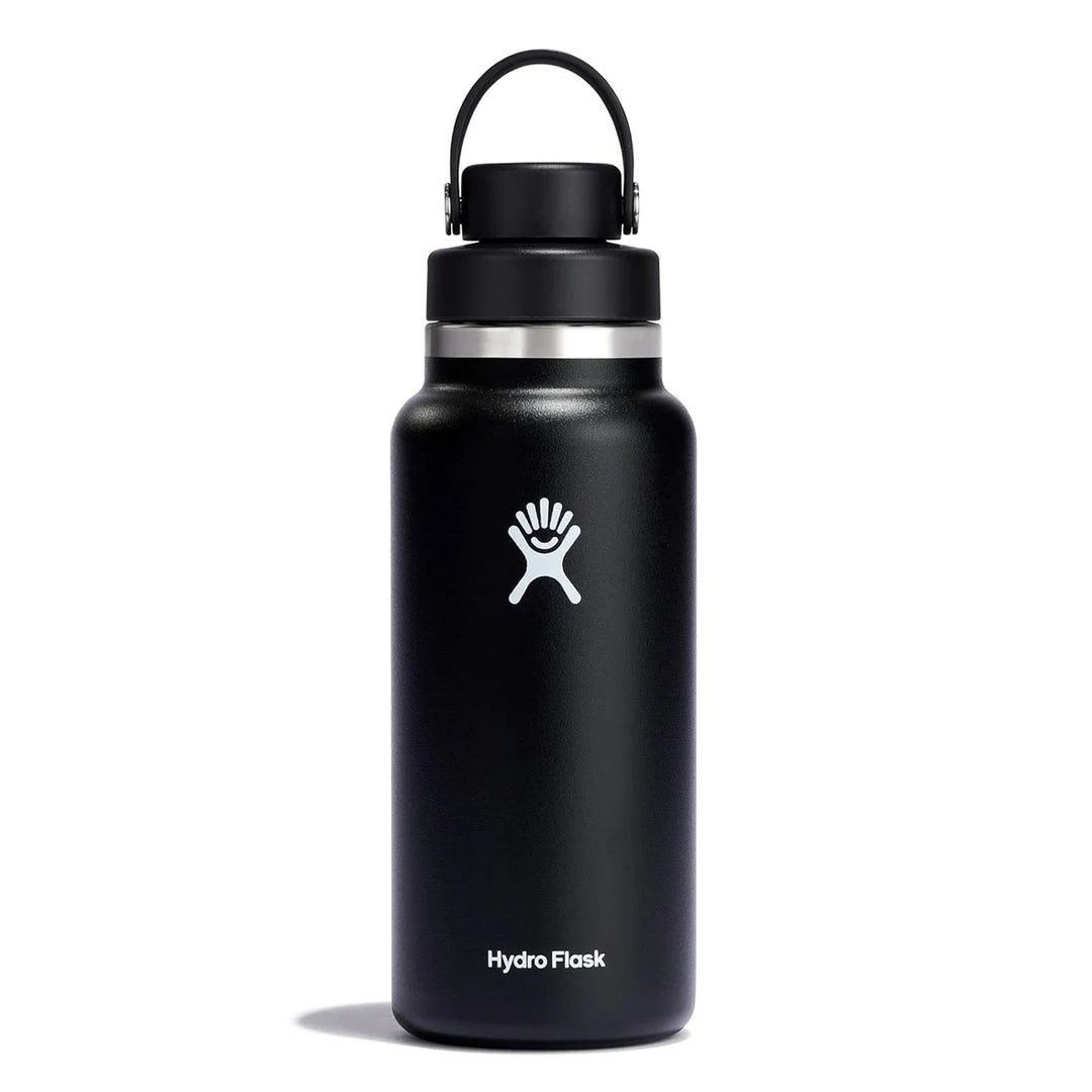 Hydro Flask 32oz (946ml) Wide Mouth Flex Chug bottle – Black