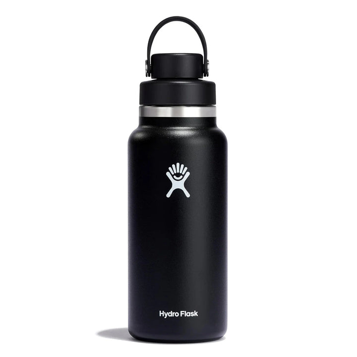 Hydro Flask 32oz (946ml) Wide Mouth Flex Chug bottle – Black