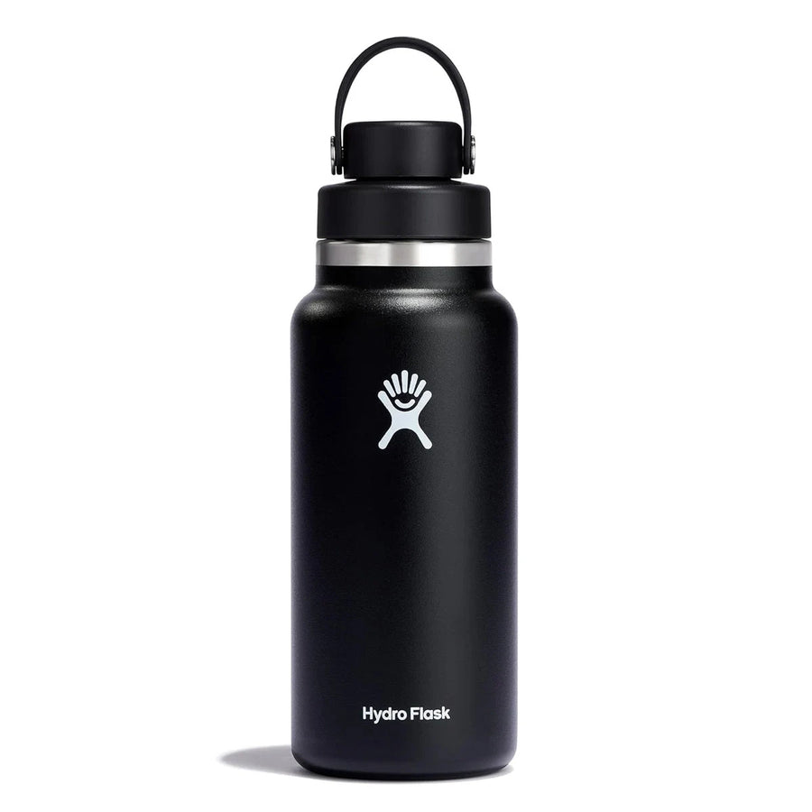 Hydro Flask 32oz (946ml) Wide Mouth Flex Chug bottle – Black
